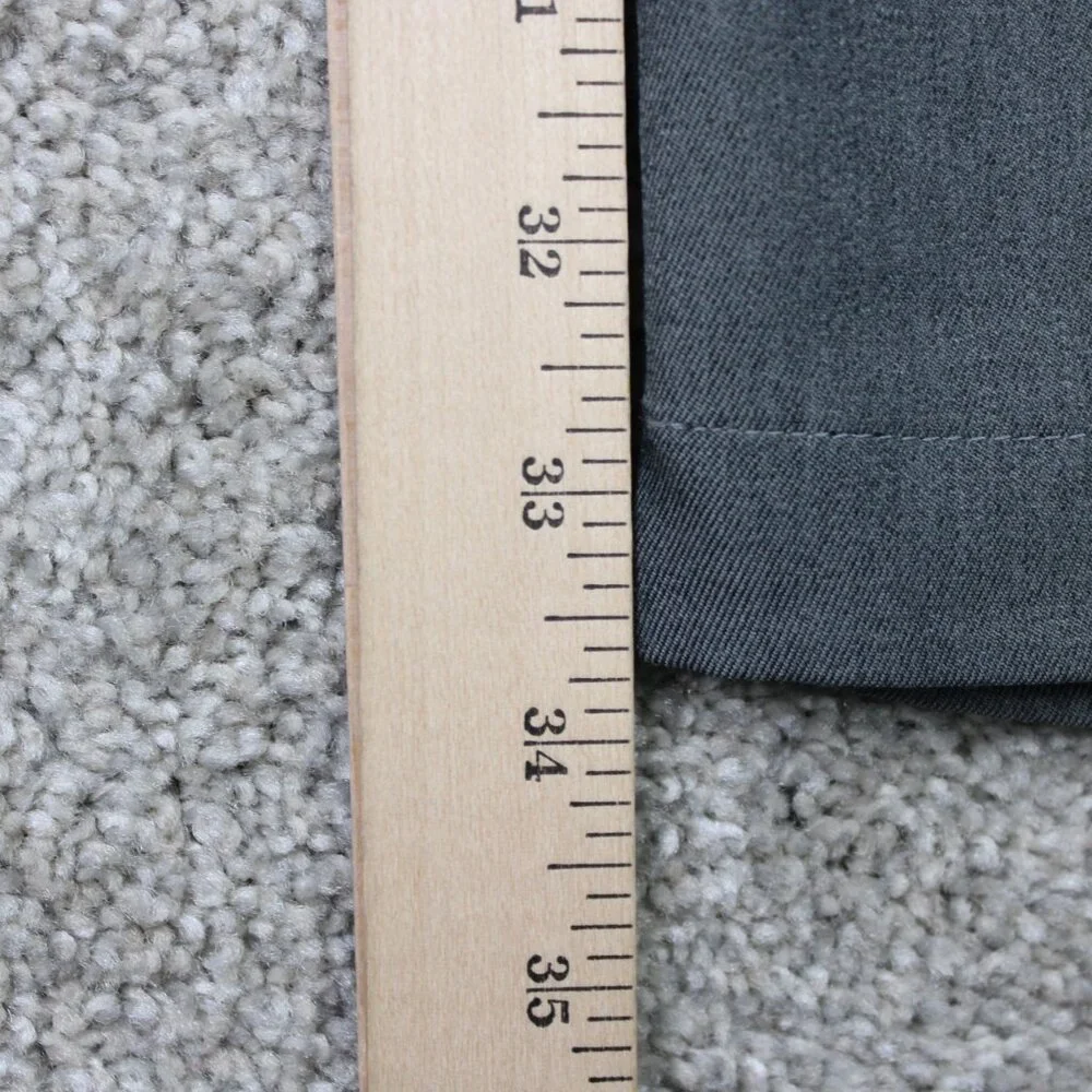Haggar‎ Pants NWT Mens 36x34 Gray Cool 18 Classic Fit Flat Front Non-Iron Flex